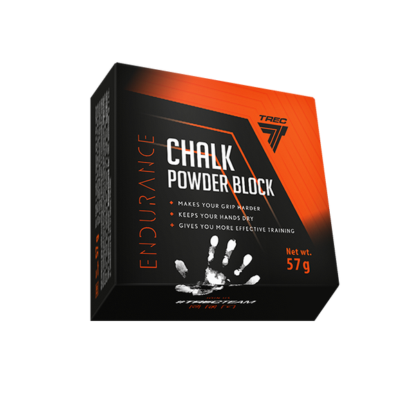 Trec Nutrition ENDURANCE Chalk Powder Block 57g Supplement Facts Panel