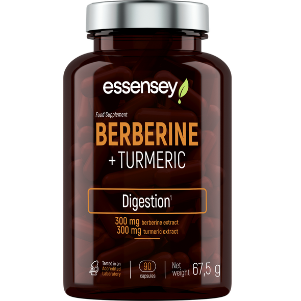 ESSENSEY BERBERINE + TURMERIC 90 Caps Additional Product Image 2