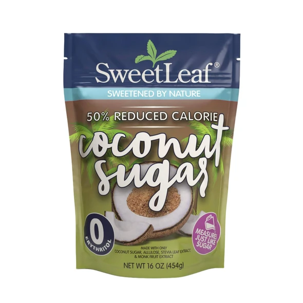 SweetLeaf 50% Reduced Calorie Coconut Sugar - 16oz bag