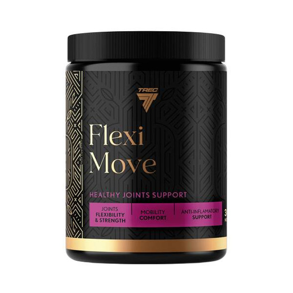 Trec Nutrition Flexi Move 300G Jar Vanilla-Strawberry Supplement Facts Panel