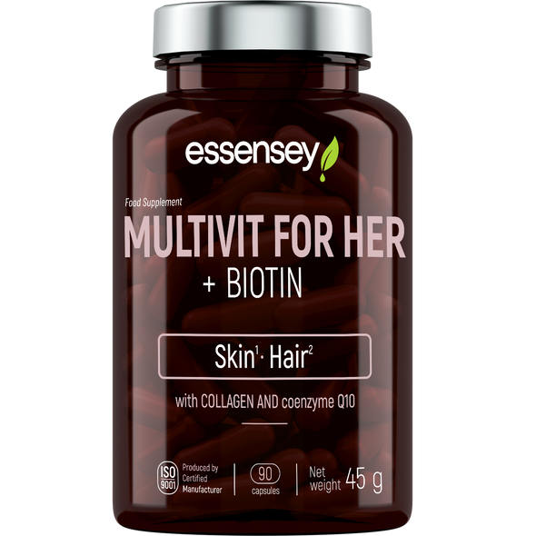 ESSENSEY Multivit for HER + Biotin 90 Caps Additional Product Image 2