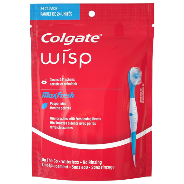 Colgate Wisp Pack of 24 Disposable Toothbrushes Additional Product Image 2