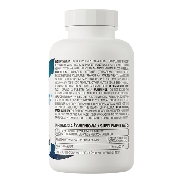 OstroVit Potassium 90 tablets Main Product Image
