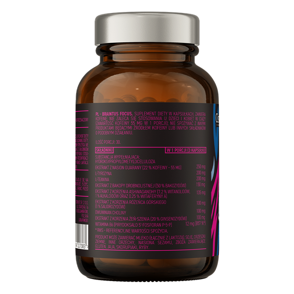 OstroVit Braintus Focus 90 capsules Main Product Image
