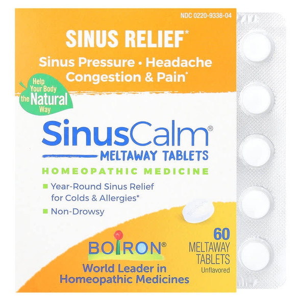 Boiron SinusCalm 60 Tablets Additional Product Image 2