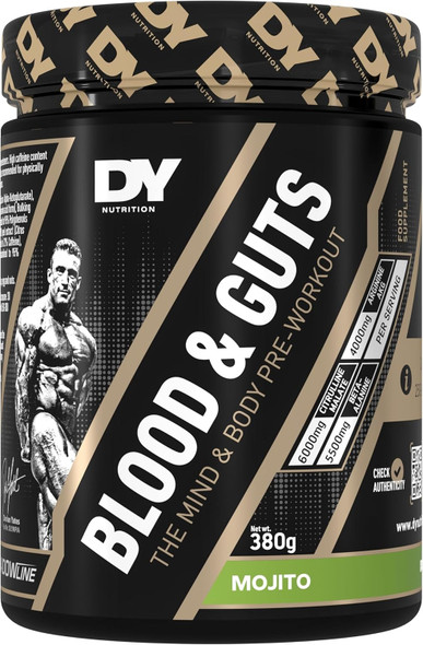 Dorian Yates Blood And Guts 380g Pre-Workout