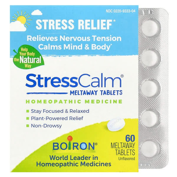 Boiron StressCalm - 60 Tablets Additional Product Image 4