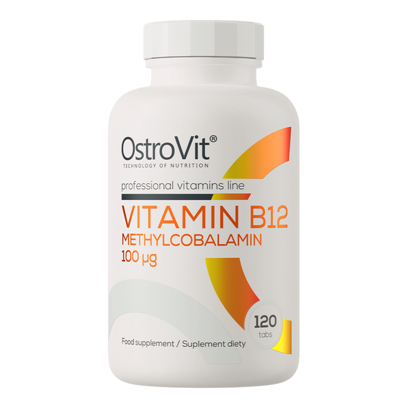 OstroVit Vitamin B12 Methylcobalamin 100 μg 120 tabs OstroVit Vitamin B12 Methylcobalamin 100 μg 120 tabs