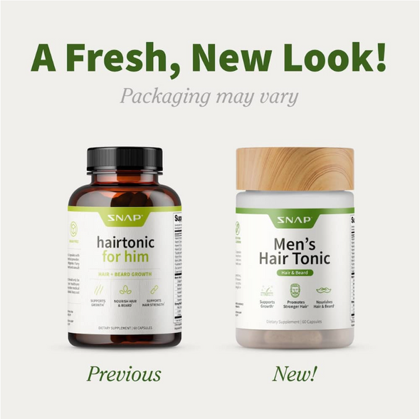 Snap Supplements Hairtonic Supplement For Men - 60 Cpas