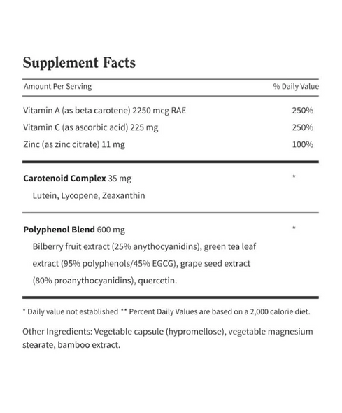 Snap Supplements Eye Health - 60 Caps