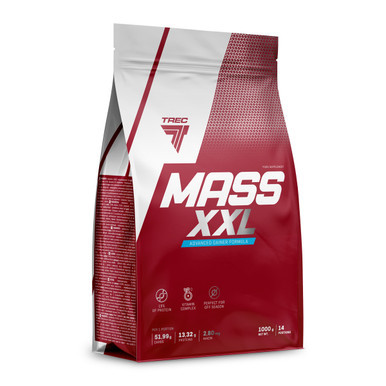 Trec Mass Gain Stack - MASS XXL 4800g + Creatine 100% 600g + Free Shaker - component