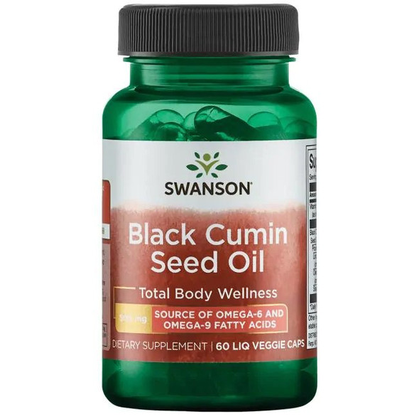 Swanson Black Cumin Seed Oil 500mg