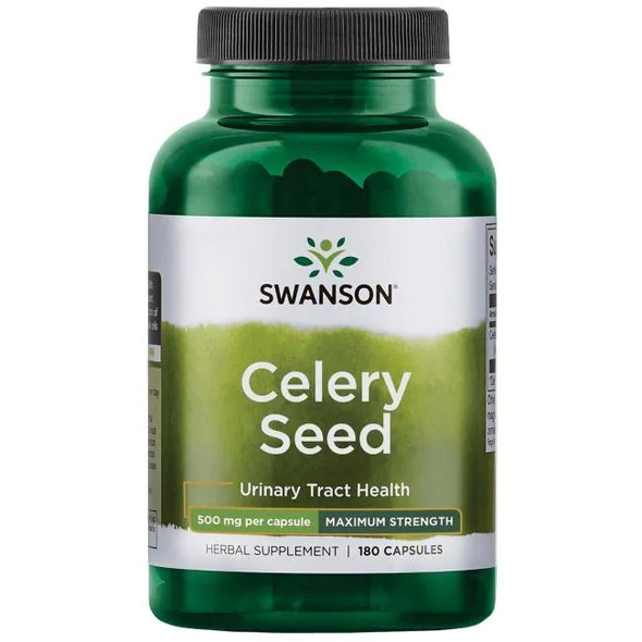 Swanson Celery Seed - Maximum Strength 500mg