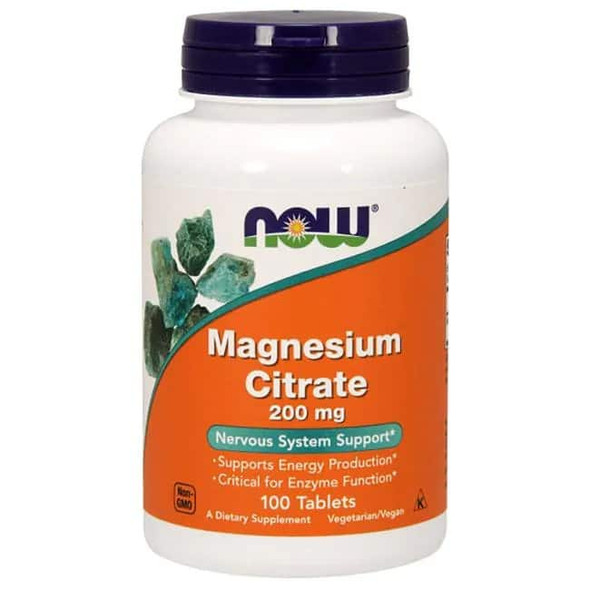 NOW Foods Magnesium Citrate 200mg