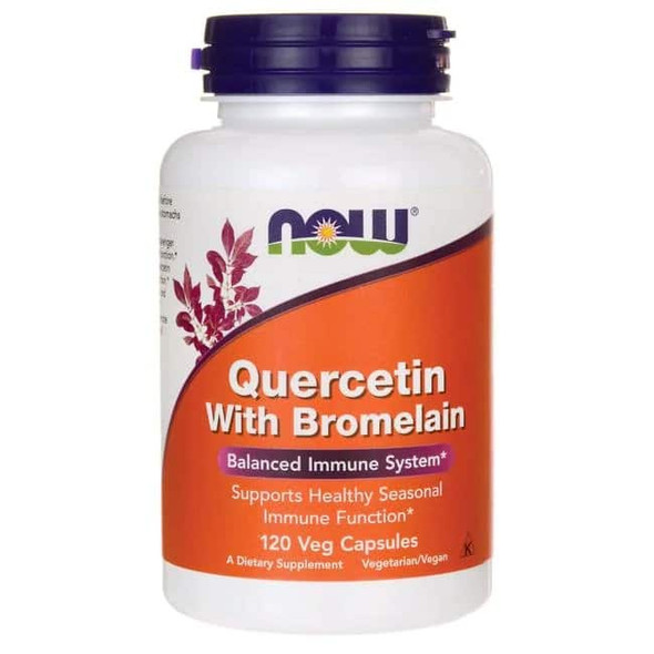 NOW Foods Quercetin with Bromelain