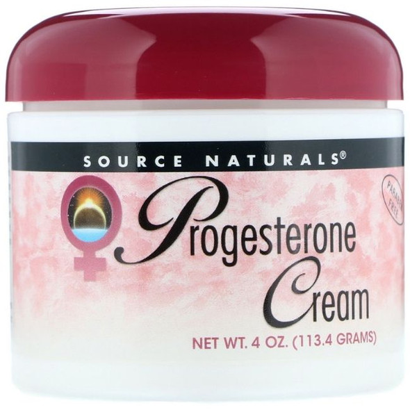 Source Naturals Progesterone Cream, 4 oz (113.4 g)