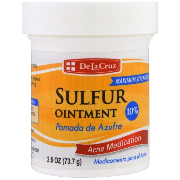 De La Cruz Sulfur Ointment Maximum Strength