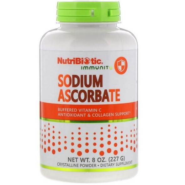 NutriBiotic Immunity Sodium Ascorbate Crystalline Powder 227g