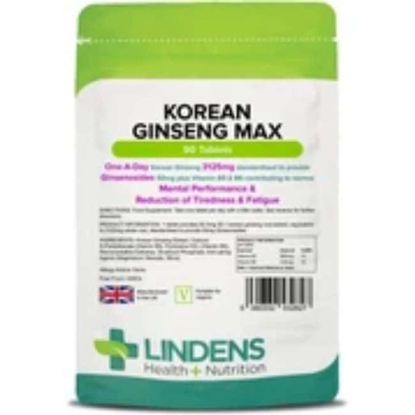 Korean Ginseng Max 3125mg 90 Tablets