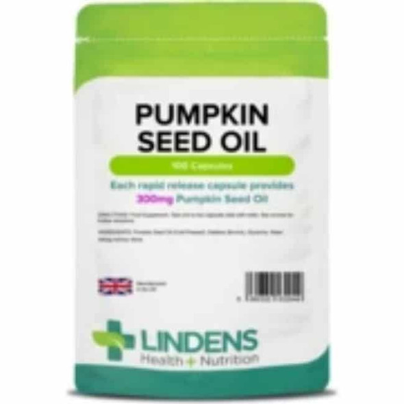Pumpkin Seed Oil 300mg 100 Capsules