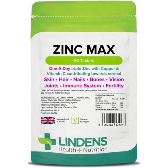 Zinc Max 90 Tablets