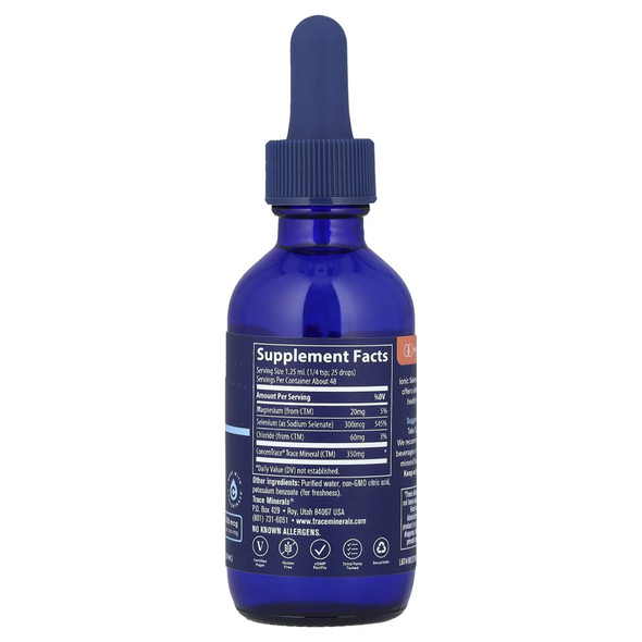 Trace Minerals Ionic Selenium 300 mcg -59ml Additional Product Image 2