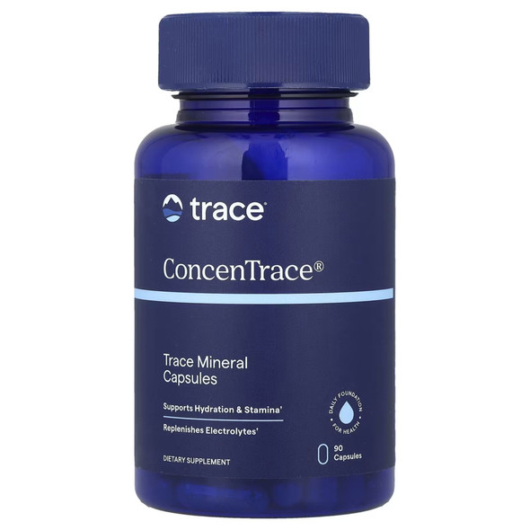 Trace Minerals ConcenTrace® Trace Mineral Capsules - 90 Caps Additional Product Image 8