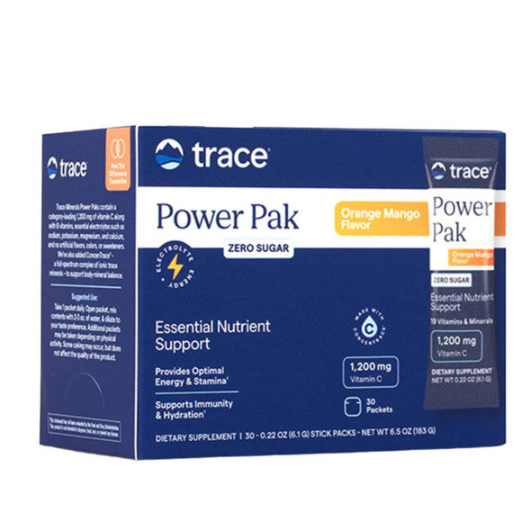 Trace Minerals Sugar Free Electrolyte Stamina Power Pak - Orange Mango - 30 Packets Additional Product Image 8
