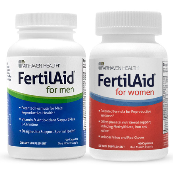 Fairhaven Health FertilAid Value Pack for Women and Men