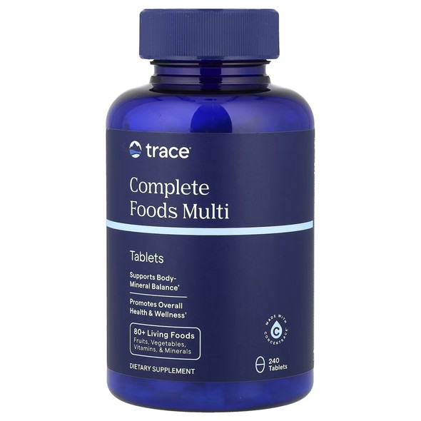 Trace Minerals Complete Foods Multi 240 Tabs Additional Product Image 3