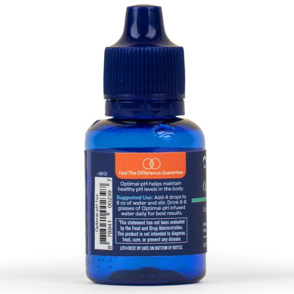 Trace Minerals, Optimal-pH Drops - 30 ml Ingredients Panel