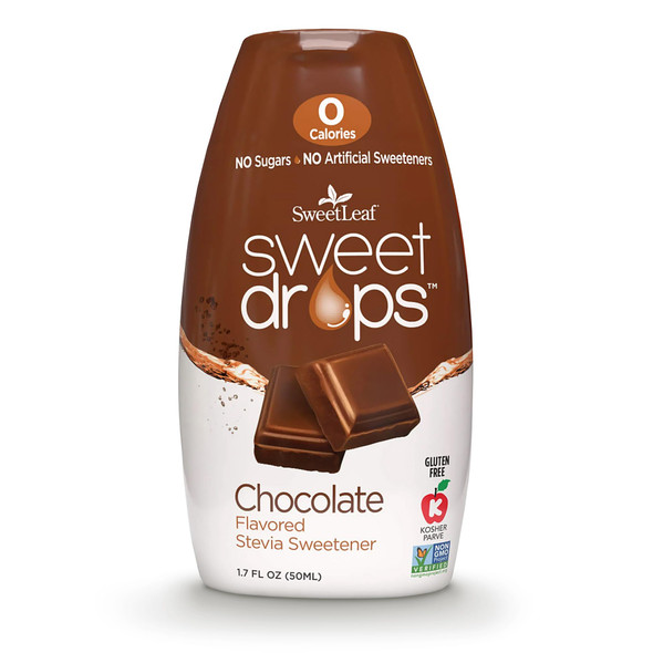 Sweetleaf Sweet Drops - Flavored Stevia Sweetener Chocolate 1.7 fl.oz