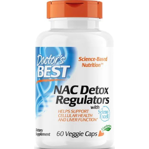 Doctor's Best NAC Detox Regulators 60 vcaps Additional Product Image 3