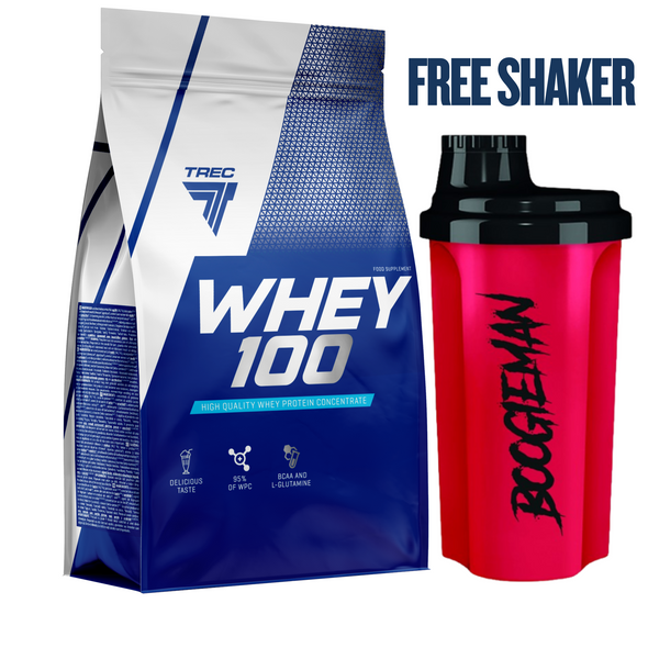 Trec Nutrition Whey 100 900g Supplement Facts Panel