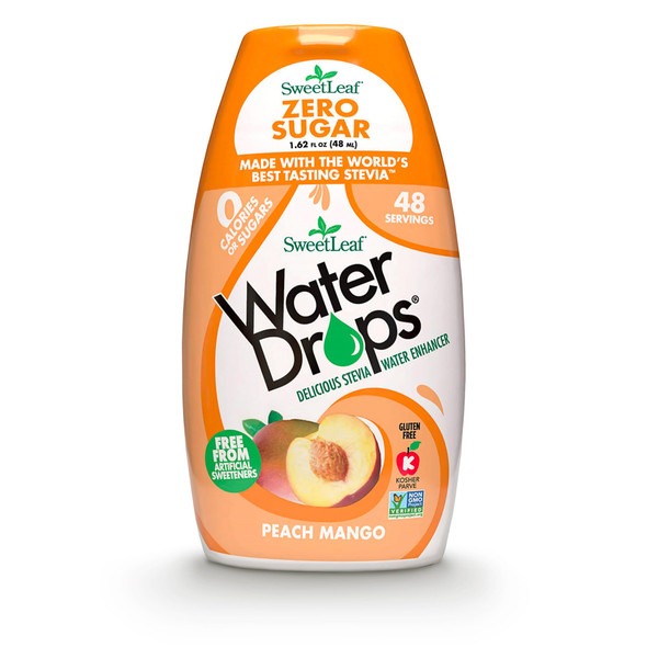 SweetLeaf Water Drops Peach Mango 48ml