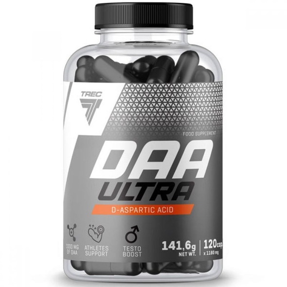 Trec Nutrition DAA ULTRA 120 cap Supplement Facts Panel