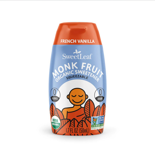 SweetLeaf French Vanilla Liquid Monk Fruit 80 Servings Additional Product Image 2
