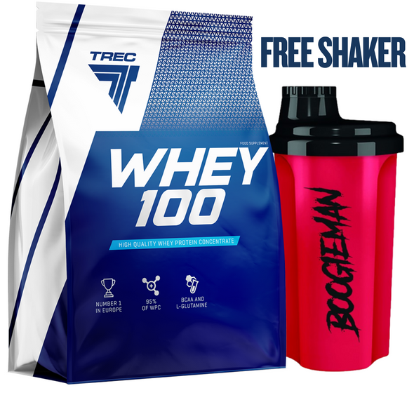 Trec Nutrition Whey 100 2275g Supplement Facts Panel