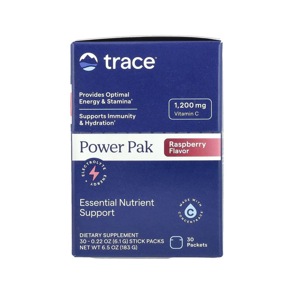 Trace Minerals Electrolyte Stamina Power Pak Raspberry 30 Sachets Additional Product Image 4