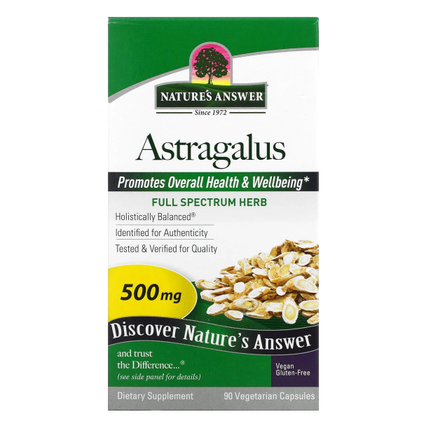 Nature’s Answer, Astragalus, 500 mg, 90 Vegetarian Capsules