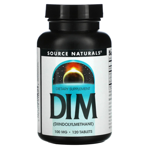 Source Naturals, DIM(Diindolylmethane) 100 mg, 120 Tablets Additional Product Image 2
