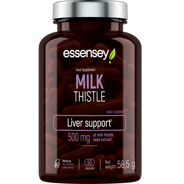 ESSENSEY MILK THISTLE 500 MG 90 caps Additional Product Image 2