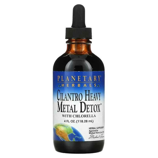 Planetary Herbals CILANTRO HEAVY METAL DETOX 4 OZ Additional Product Image 2