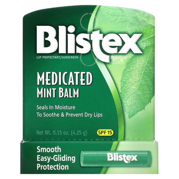Blistex Medicated Mint Balm .15 oz