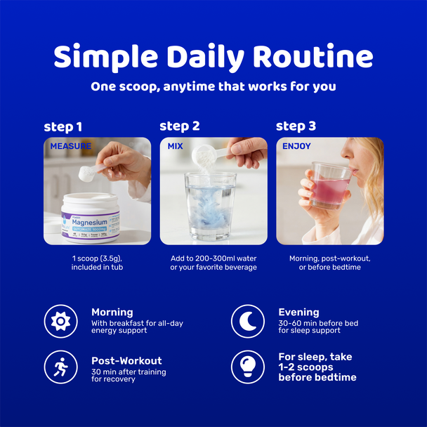 Ultra Lyte Magnesium Glycinate Powder - Grape 5