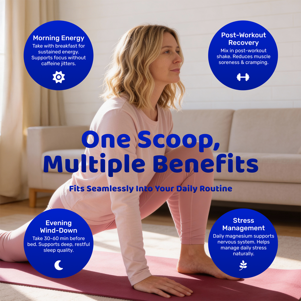 Ultra Lyte Magnesium Glycinate Powder - Mixed Berry 4