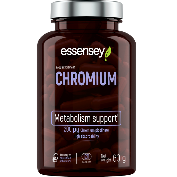 ESSENSEY Chromium 120 Veggie Caps Additional Product Image 2