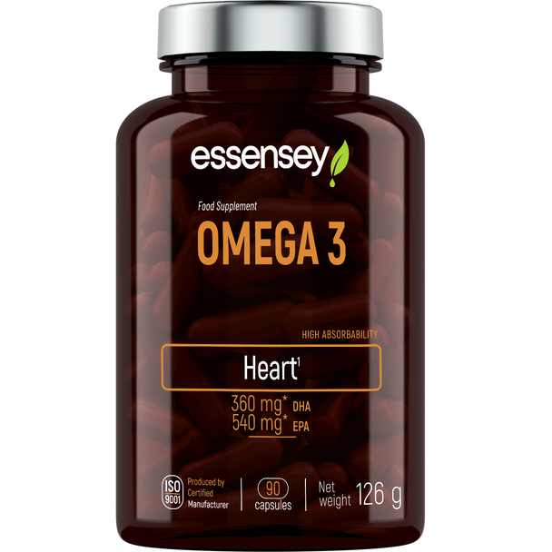 ESSENSEY Omega-3 Fatty Acids 90 Caps Additional Product Image 2