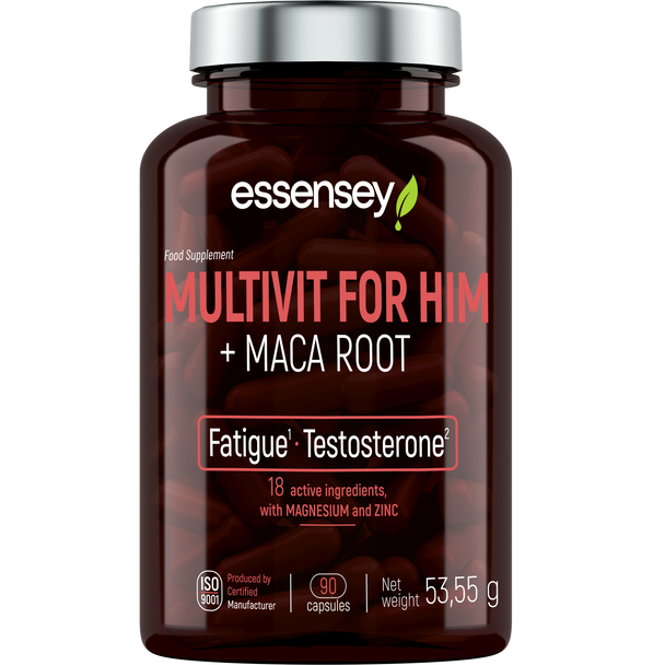 ESSENSEY Multivit for HIM + Maca Root 90 Caps Additional Product Image 2
