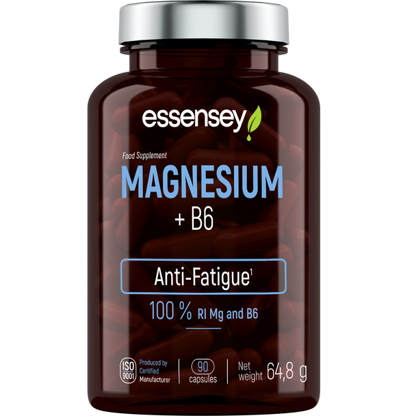 ESSENSEY MAGNESIUM + Vitamin B6 90 Caps Additional Product Image 2